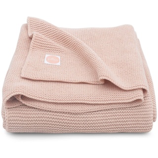 Jollein Kinderdecke 75x100cm - Basic Knit - Pale Pink