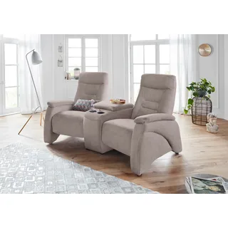 exxpo - sofa fashion »Ascoli, Kinosofa mit hohem Sitzkomfort, bequeme Armlehnen«, inkl. Relaxfunktion, mit Ablage und Staufach, hohe Rückenlehne