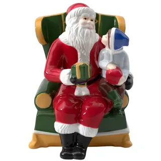 Villeroy & Boch Santa auf Sessel bunt