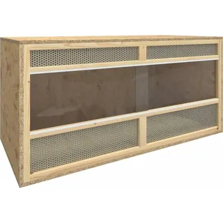 The Living Store Terrarium Holzwerkstoff 100x47x47 cm