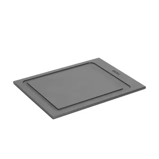 WOLL Cut & Serve Schneidebrett Papierverbundstoff 1-tlg. 25 x 19 cm Schwarz