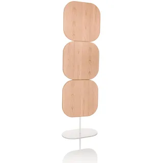 HJH Office Akustiktrennwand in Holz-Optik FLEXMIUT W Trennwand Beige