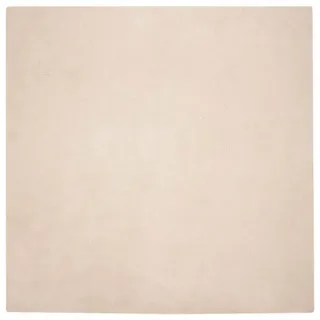 vidaXL Kunstfell Hasen Teppich Olite Taupe 120 x 120 cm Polyester - Taupe
