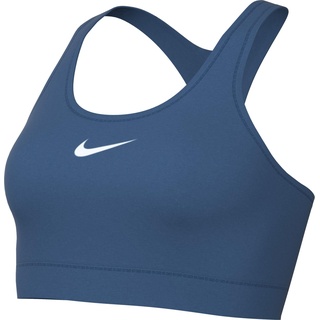 Nike Damen Swoosh SPT T-Shirt, Industrial Blue/White, L