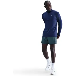 Nike Stride Winterfestes Therma-Fit Repel Laufoberteil Mit Halbreißverschluss Für Herren, Blue Void/Reflective Silv, HV2707-492, 2XL