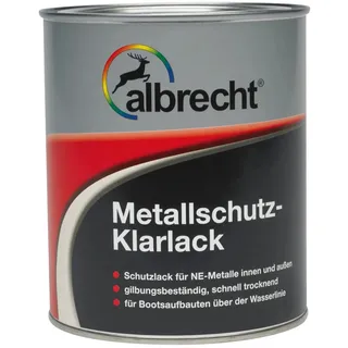 Albrecht Metallschutz-Klarlack Transparent 0,375 l