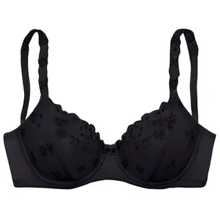 Nuance Bügel-BH aus einzigartiger Spitze, in sommerlicher Optik, Dessous, schwarz,