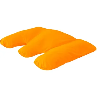 Hefel My Neck Jersey Kissenbezug: 100% Baumwolle, Reißverschluss, Orange, 50x70 cm, Maschinenwaschbar, Pillow Cover für das My Neck Kissen - HEFEL