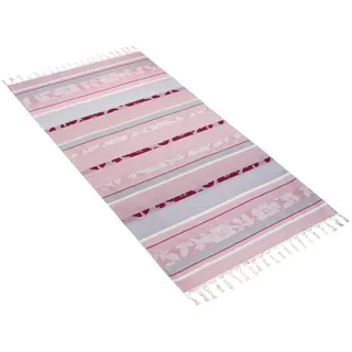 Vossen Hamamtuch , Rosa , Textil , Uni , 80x180 cm , ISO 9001, Fkt, Made in Austria, Oeko-Tex® Standard 100 , hochwertige Qualität , Heimtextilien, Badtextilien, Strandtücher