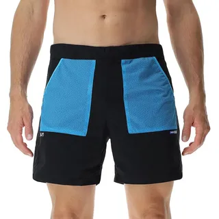 Uyn Padel Series Kurze Hose - Black / Hawaiian Surf - L
