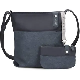 Zwei Umhängetasche Jana J10 Nubuk-Ink