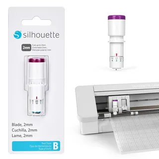 Silhouette America SILH-BLADE-2MM 2 mm, Deep Cut Klinge für Cameo 4 und Portrait 3