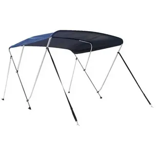 Talamex Bimini Top Deluxe 3-bogen-sonnensegel - Navy Blue - 183 x 170-183 x 117 cm