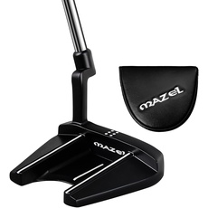 MAZEL Golf-Putter für Herren, rechte Hand, 89,9 cm, MP-002 Double Bend Face Balance Mallet Putter (MP-001)