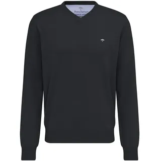 Fynch Hatton Sfpk211 Pullover Mit V-ausschnitt - Charcoal - 4XL