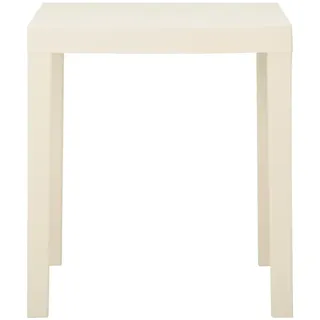 vidaXL Gartentisch 79 x 65 x 72 cm weiß 315842