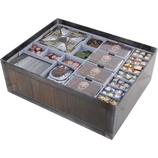 Feldherr Organizer + Schaumstoffeinlage kompatibel mit Gloomhaven: Die Pranken des Löwen - Brettspielbox