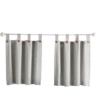 Elrene Home Fashions Tucker Möbel-Etagen-Set für Küche/Café und Badezimmer, 2 Stück, 76,2 cm B x 61 cm L, Grau