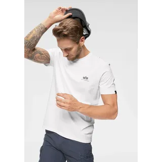 Alpha Industries Basic T-Shirt weiß 3XL