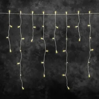 Konstsmide Lichtervorhang LED 5 m Bernsteinfarben
