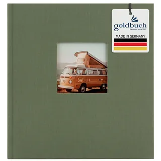 Goldbuch Fotoalbum Bella Vista Trend 30x31 60 weiße Seiten Artischocke,