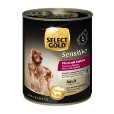 SELECT GOLD Sensitive Adult Pferd mit Tapioka 24x800 g