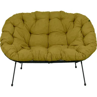 AMPO Sitzkissen Polsterkissen Freizeitkissen Gartenkissen für das Sofa - Gelb