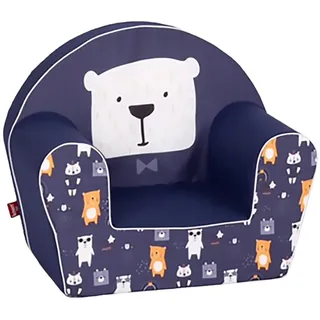 Knorrtoys Kindersessel Pretty Bear Baumwolle  braun