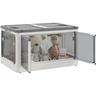 Homcom Aufbewahrungsbox 67 x 47 x 38 cm 1-tlg. weiß