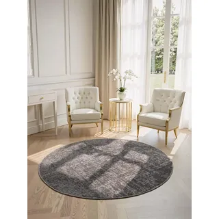 ELLE DECORATION »Prisma« rund 5 mm Höhe Glanz-Effekt, Karo Design, Kachel-Optik, Wohnzimmer, Schlafzimmer,Flur