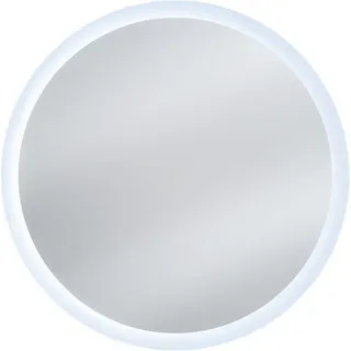Rund Spiegel Led Bad Spiegel Badezimmerspiegel mit Beleuchtung Badspiegel - Weiß