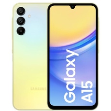 Bild Galaxy A15 4 GB RAM 128 GB yellow