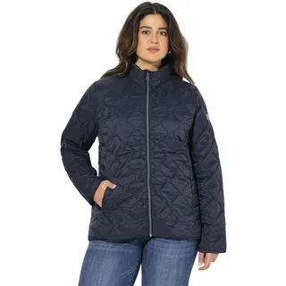 Ulla Popken Damen große Größen Übergrößen Plus Size HYPRAR Leichtstepp-Jacke, wasserdicht, recycelt