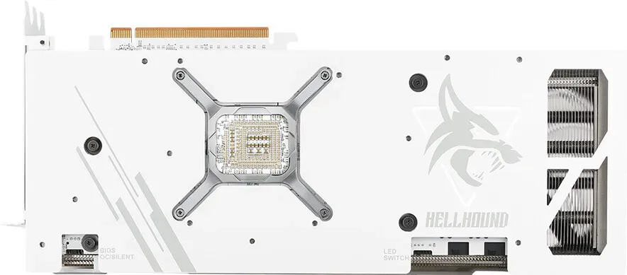 Bild von Radeon RX 7900 XTX Hellhound Spectral White 24 GB GDDR6