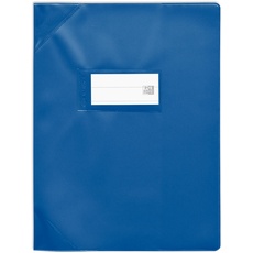 OXFORD 25 Heftschoner 17 x 22 cm, PVC, blickdicht, 15/100, Blau