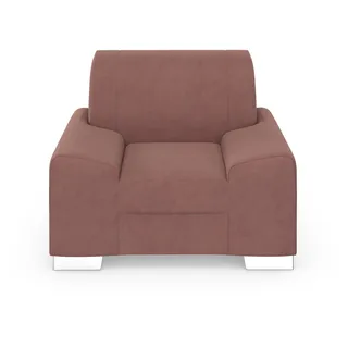 DOMO collection Sessel Anzio Federkern 114 x 85 x 93 cm lila