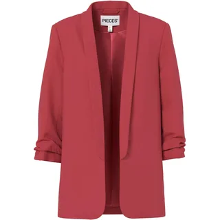 Pieces Blusenblazer rot 36
