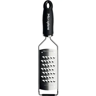 Microplane Gourmetreibe Sehr Grob , Schwarz , Metall , 7.5x3x31.2 cm , Küchenzubehör, Küchenhelfer, Reiben