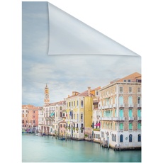 Bild Fensterfolie Vendig 1 St., blickdicht, strukturiertKlebepunkte, selbstklebend, Sichtschutz, bunt B/L: ca. 50x50 cm (B x L)