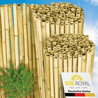Sol Royal Sichtschutzelement 180 x 250 cm Bambus 2 St.
