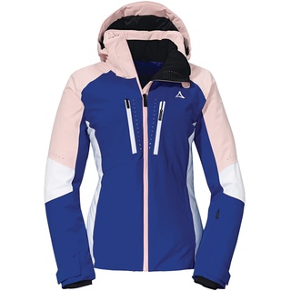 Schöffel Ski Jacket Naladas L, wind- und wasserdichte Skijacke mit Body Mapping Technologie, atmungsaktive Outdoorjacke mit Unterarmbelüftung und Schneefang, cool cobalt, 36