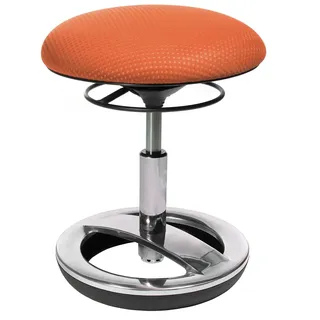 Topstar Kindersitzhocker Sitness Bobby Alu poliert orange
