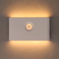 Bewegungssensor-Nachtlicht, Doppelseitige Magnetische LED-Wandleuchte Typ C Zum Aufladen, Dämmerung Bis Zum Morgengrauen Bewegungssensor-Leuchten für Schlafzimmer, Badezimmer,