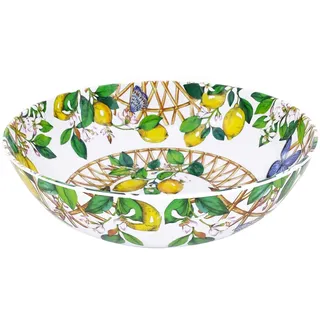Les Jardins de la Comtesse Salatschüssel Capri Gelbe Zitronen 4 l/Ø 31 cm