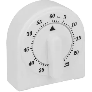 Metaltex Küchen Timer mit Magnet – mechanischer Kurzzeitwecker 60 Minuten, ohne Batterien