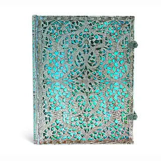 Paperblanks Notizbuch Maya Blau Ultra 230 x 180 mm liniert