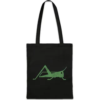 Urban Backwoods Grasshopper Territory, Stofftasche, Farbe: Schwarz - Schwarz