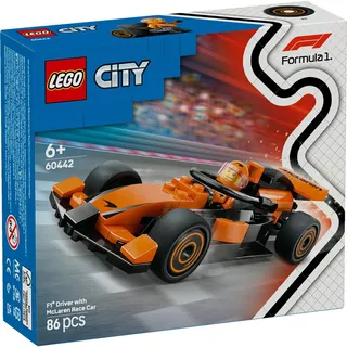 LEGO City F1 Driver mit McLaren Race Car 60442