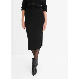 bonprix Strickrock, schwarz