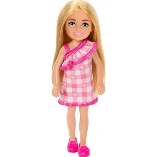 Barbie Chelsea Blondines Mädchen mit rosa Kleid